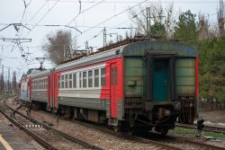 ЭП1М-414 (North Caucasus Railway); ЭД9М-015704 (North Caucasus Railway); ЭД9М-015703 (North Caucasus Railway)