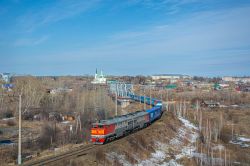 2ТЭ116К-1355 (Sverdlovsk Railway)