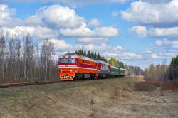 ТЭП70БС-180 (Октябрьская железная дорога); ТЭП70-0121 (Октябрьская железная дорога)