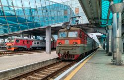 ВЛ10-986 (ФГУП "Железные дороги Новороссии"); ЭД4М-0080 (ФГУП "Железные дороги Новороссии")