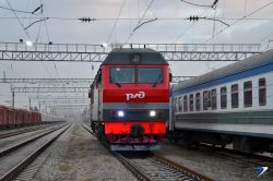 ТЭП70БС-176 (October Railway)
