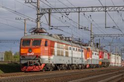 ЧС200-005 (Октябрьская железная дорога); ЧС2Т-1001 (Октябрьская железная дорога); ЭП2К-406 (Московская железная дорога)
