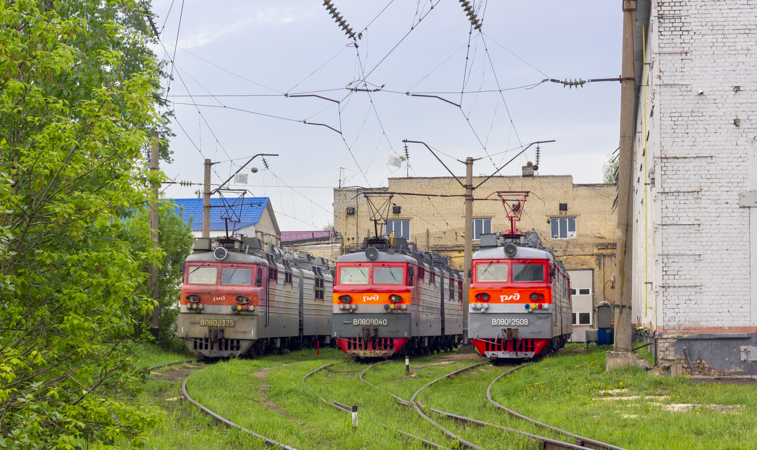 ВЛ80С-1375; ВЛ80С-1040; ВЛ80С-2508