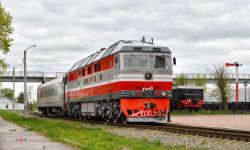 ТЭП70-0551 (South-Eastern Railway); Ов.5804 (South-Eastern Railway)