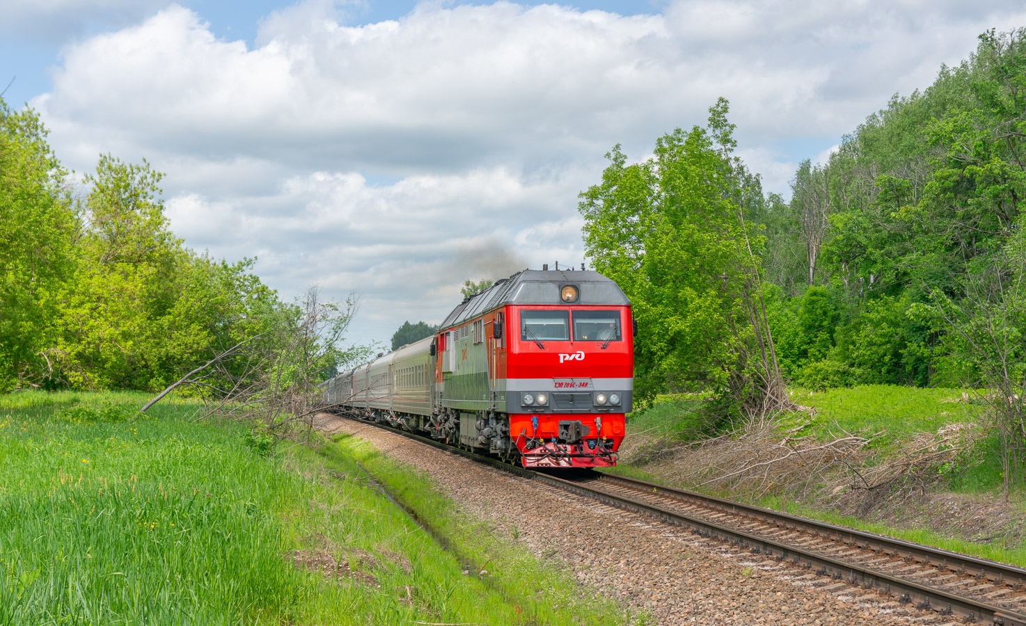 ТЭП70БС-348