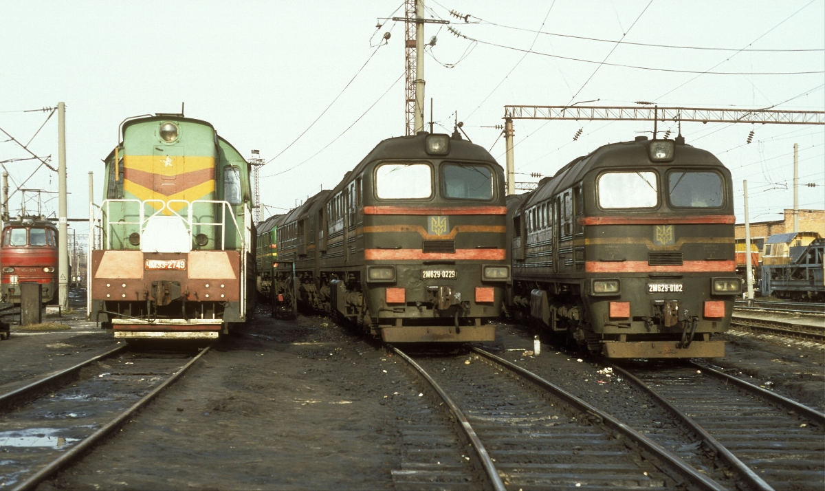 ЧМЭ3-2749; 2М62У-0229; 2М62У-0182
