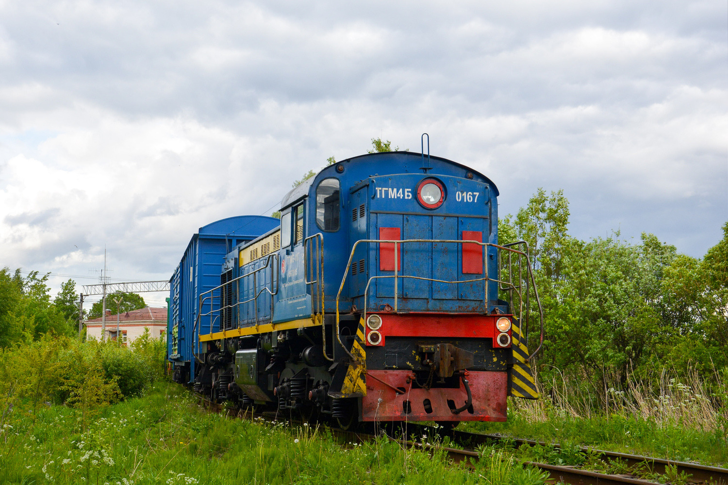 ТГМ4Б-0167