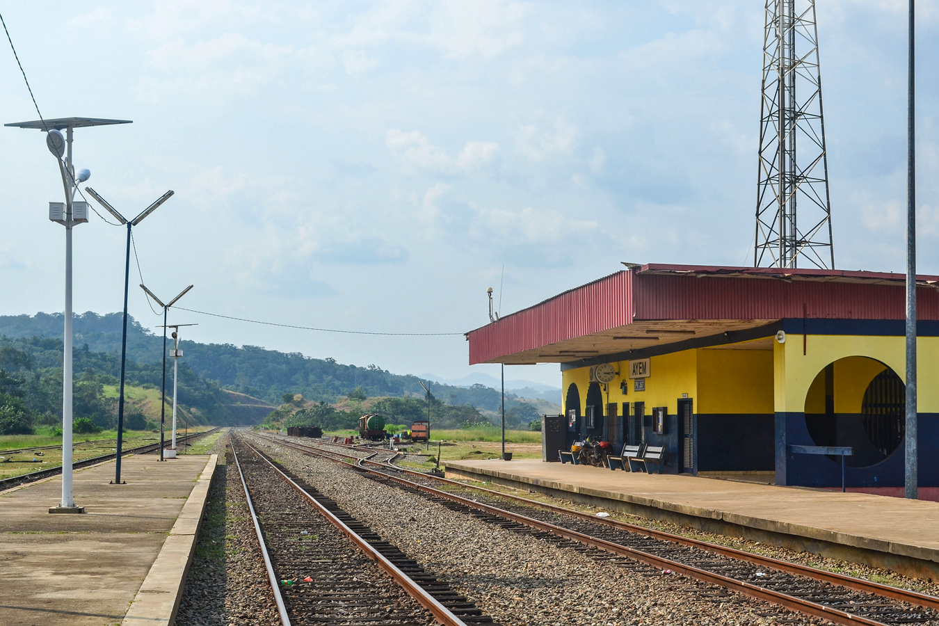 Trans-Gabon Railway &mdash; Станции и перегоны