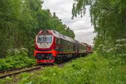 2ТЭ116-1549 (Moscow Railway); МТ-01 (Moscow Railway); ТЭ26-0001 (October Railway)