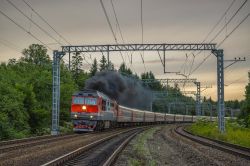 ТЭП70-0184 (October Railway)