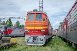 ЧС4-225 (South-Eastern Railway); ВЛ60ПК-1908 (South-Eastern Railway); 2ЭС5К-624 (North Caucasus Railway)