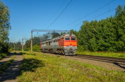2ТЭ116У-0116А (Юго-Восточная железная дорога); 2ТЭ116У-0047А (Юго-Восточная железная дорога)