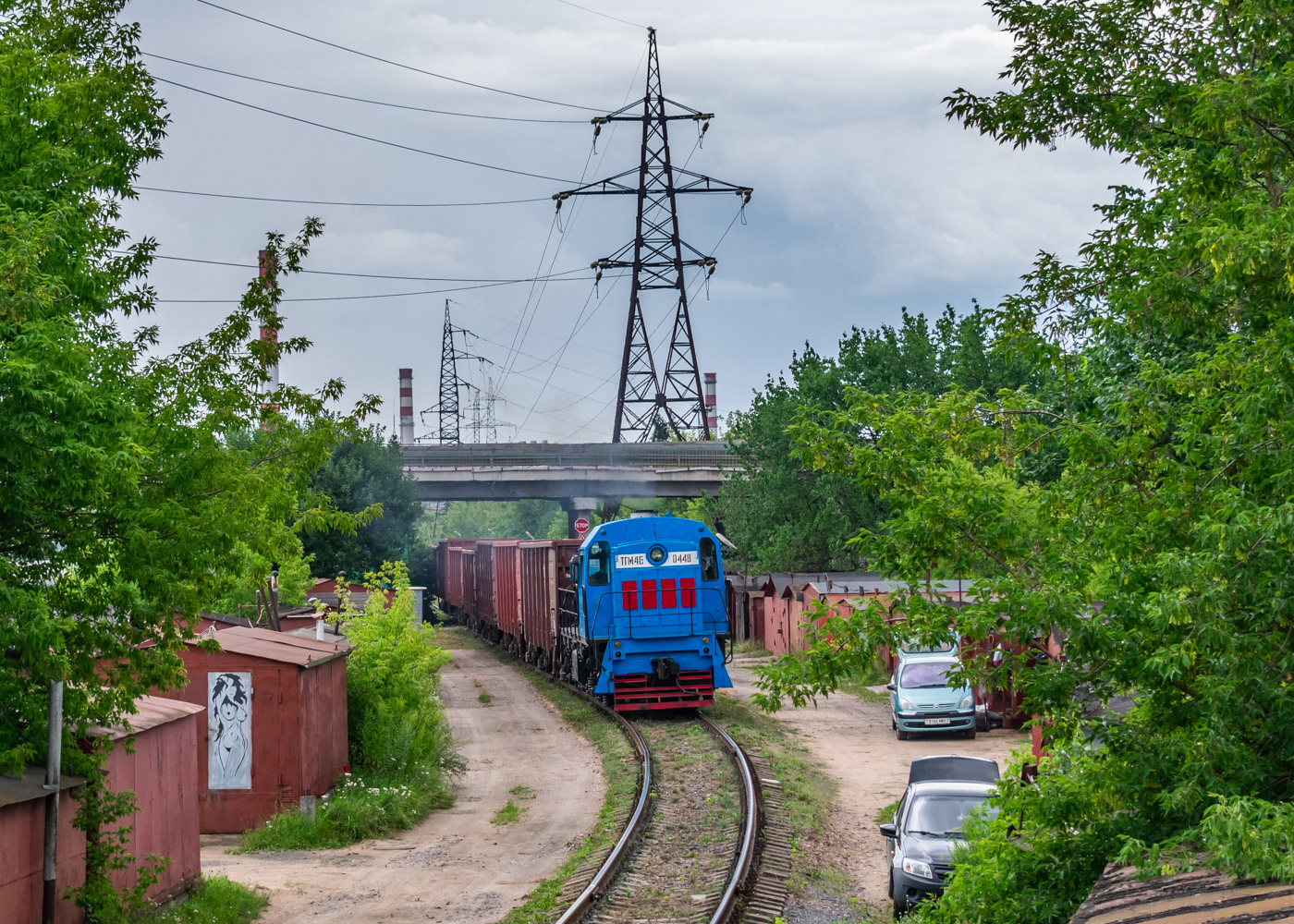 ТГМ4Б-0448