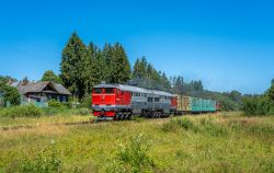 ТЭМ18Д-160 (Октябрьская железная дорога); 2ТЭ116-1531 (Октябрьская железная дорога)