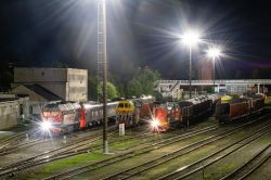ТЭП70БС-319 (Северная железная дорога); ТЭМ18ДМ-2402 (Северная железная дорога)