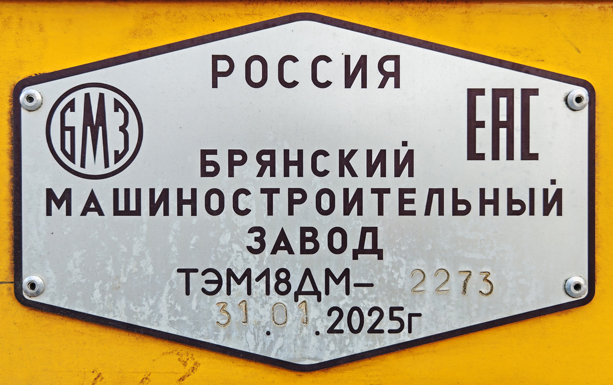 ТЭМ18ДМ-2273