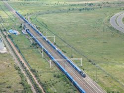 HXN5-0057 (China Railway Corporation); China Railway Corporation &mdash; Stations and stretches