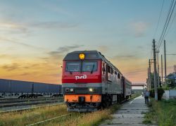ТЭП70БС-089 (Gorkovska željeznica); ЭД4М-0067 (Moskovska željeznica)