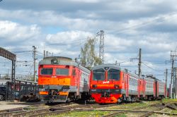 ЭД2Т-0041 (Московская железная дорога); ЭД4М-030709 (Московская железная дорога)
