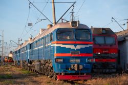 3М62У-0055 (Московская железная дорога); 2ЭС6-1348 (Московская железная дорога)