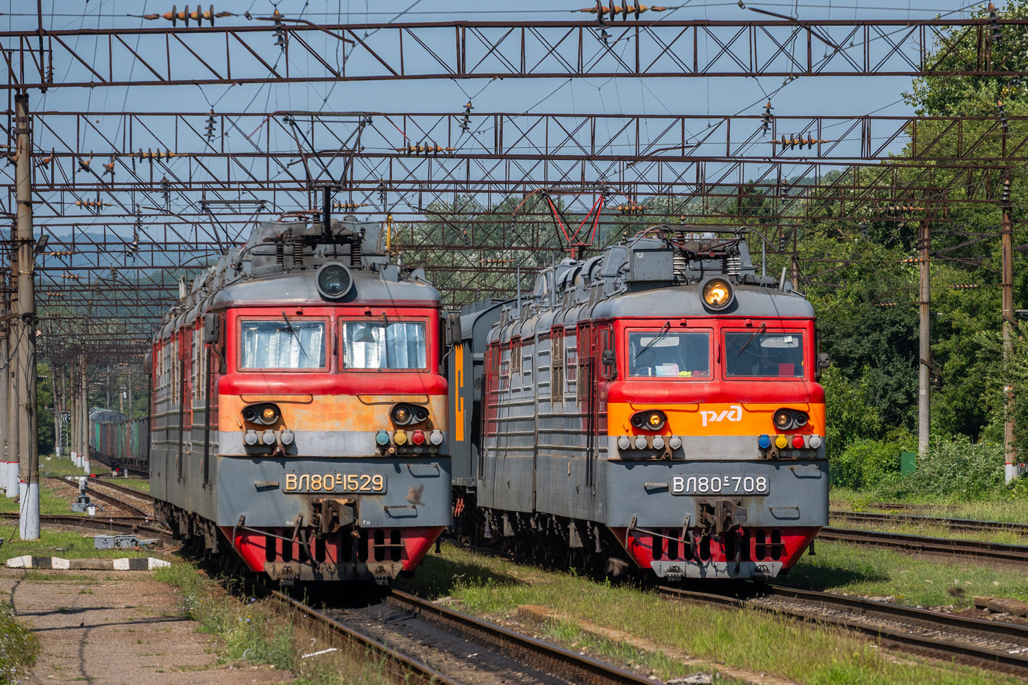 ВЛ80С-1529; ВЛ80С-708