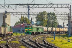 2ТЭ116-1741 (October Railway); ЧМЭ3-5049 (October Railway)