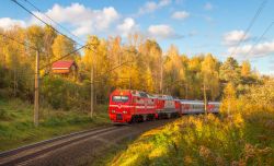 ЭП2К-076 (Западно-Сибирская железная дорога); ЭП2К-442 (Куйбышевская железная дорога)