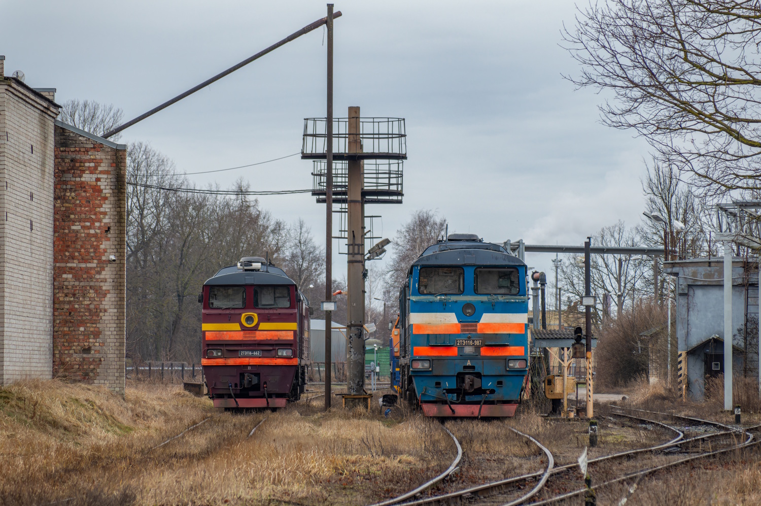 2ТЭ116-662; 2ТЭ116-987