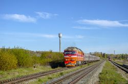 ТЭП70-0564 (Gorkovska željeznica); 2М62У-0354Б (Gorkovska željeznica)